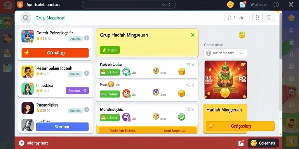 Pengalaman bermain yang menyenangkan dengan grafis berkualitas.