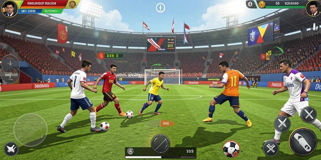 Fitur multiplayer yang memungkinkan kompetisi antar pemain.